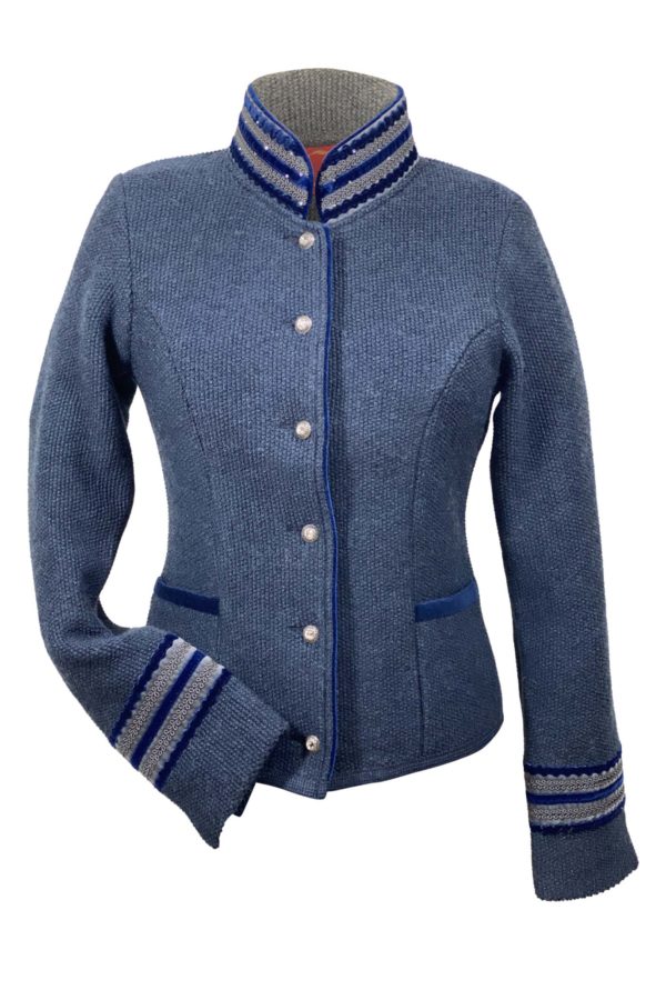 Strickblazer MariaX - salzburger blau – Bild 2