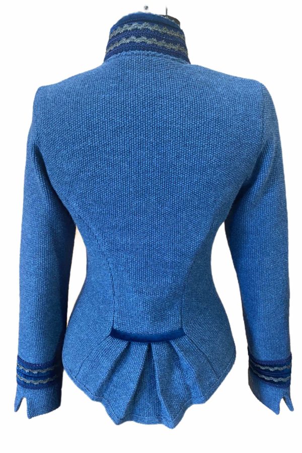 Strickblazer LunaX - jeansblau – Bild 4