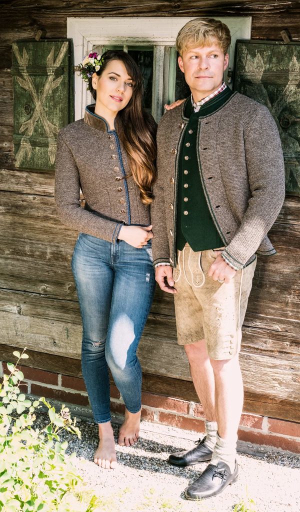 Strickjacke XaverX - mittelbraun