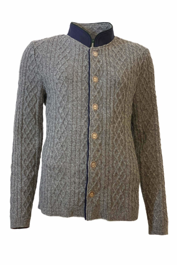 Strickjacke LuisX - mittelgrau – Bild 2