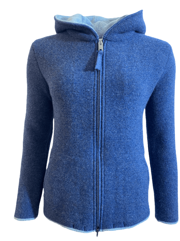 Strickjacke EmilyX - jeansblau – Bild 5