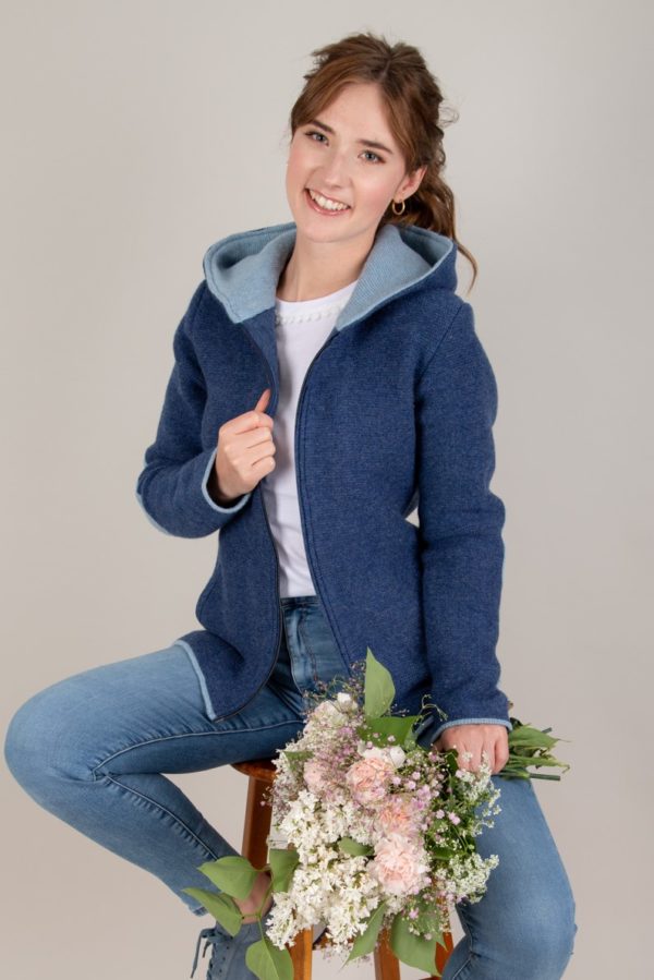 Strickjacke EmilyX - jeansblau