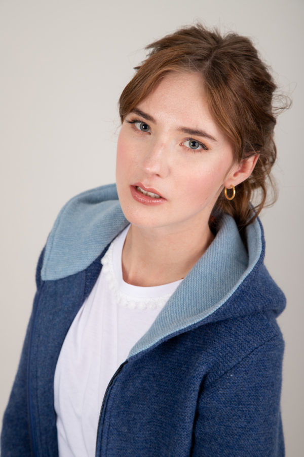 Strickjacke EmilyX - jeansblau – Bild 3