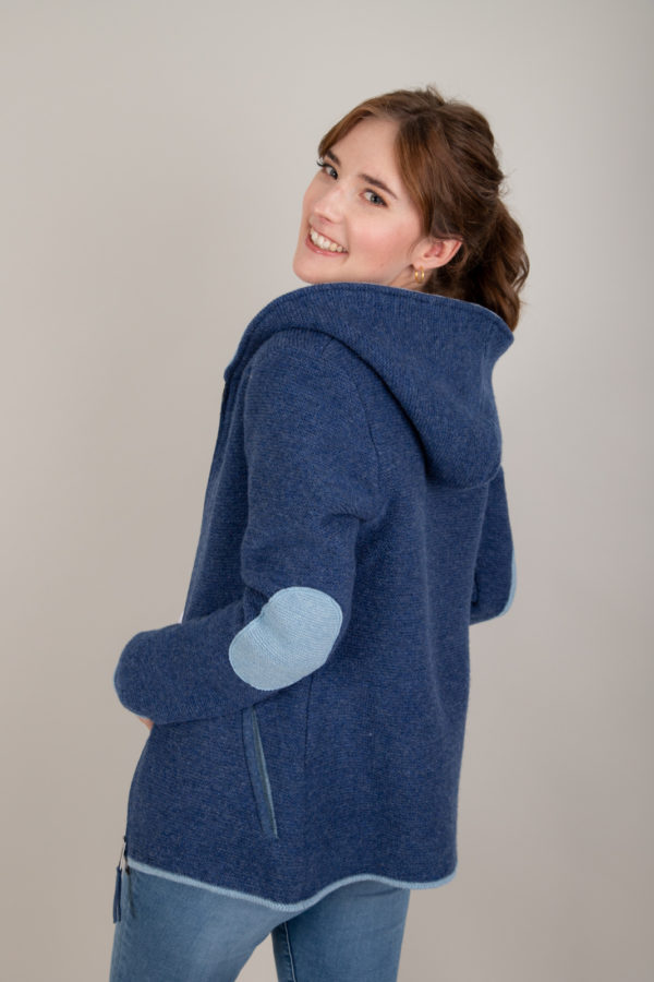Strickjacke EmilyX - jeansblau – Bild 2