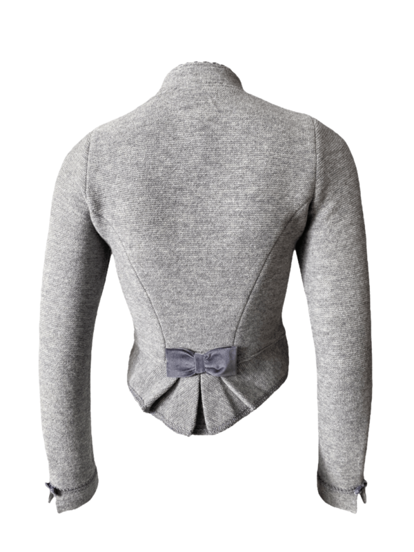 Strickjacke ElisaX - silber – Bild 2