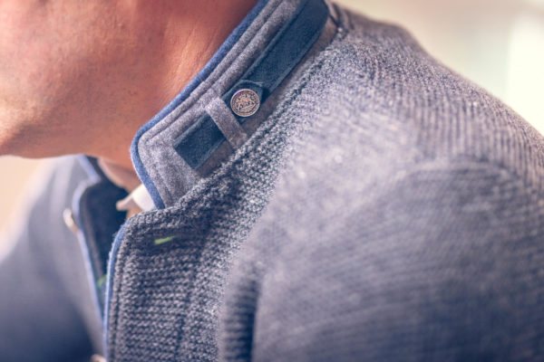 Strickjacke HannesX - grau – Bild 4