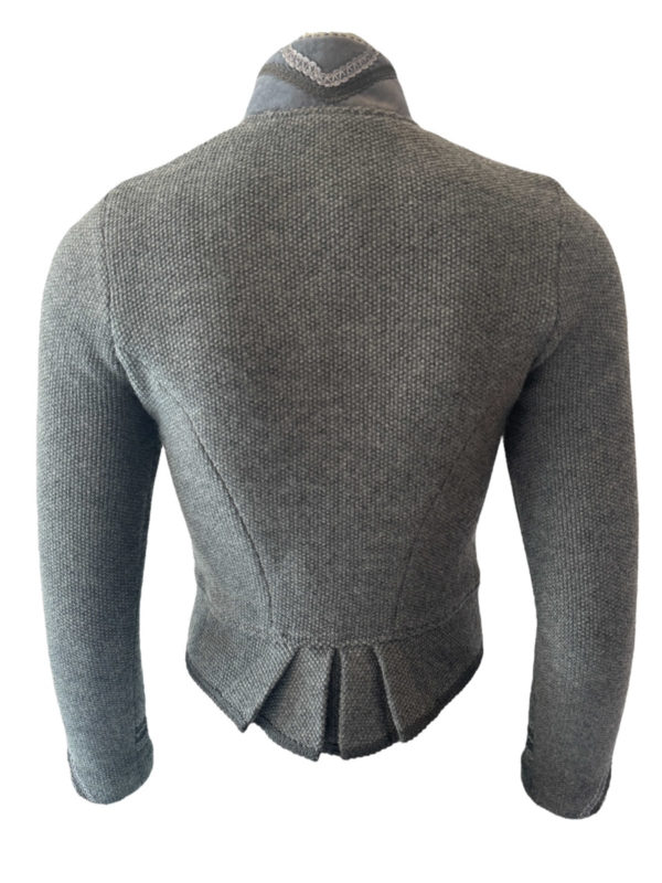 Strickblazer AliceX - mittelgrau – Bild 2