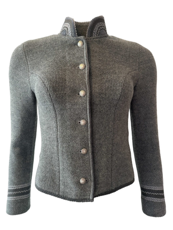Strickblazer AliceX - mittelgrau