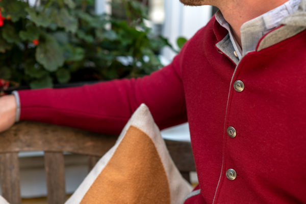 Kapuzenjacke EmilianX - merlotrot – Bild 4