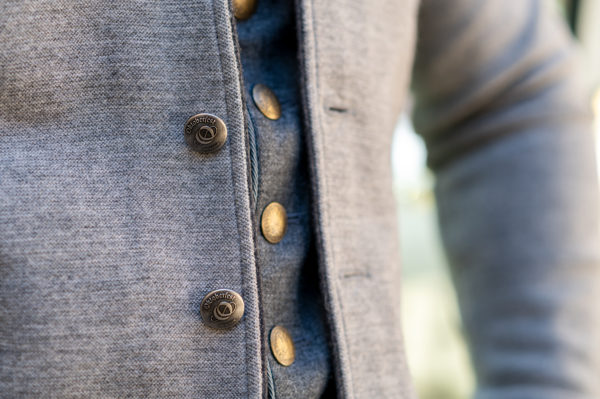 Kapuzenjacke EmilianX - mittelgrau – Bild 4