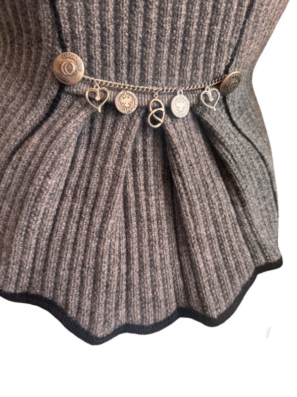 Strickblazer MaryX - mittelgrau – Bild 4