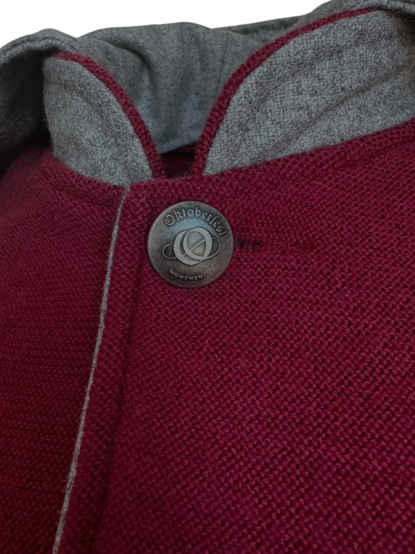 Kapuzenjacke EmilianX - merlotrot – Bild 5