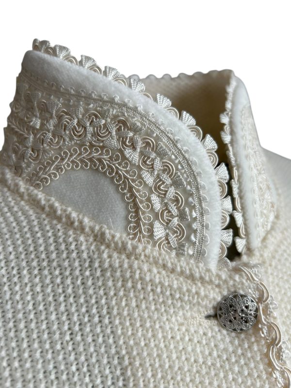 Strickblazer LeaX - wollweiss – Bild 4